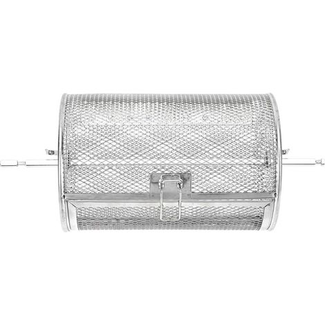 Drehbarer Grillkorb aus Edelstahl für Backofen und Heißluftfritteuse (1/5)