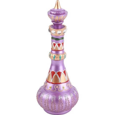Ornement en Résine Bouteille Violette - Décoration Fenêtre Intérieure Créative (1/5)