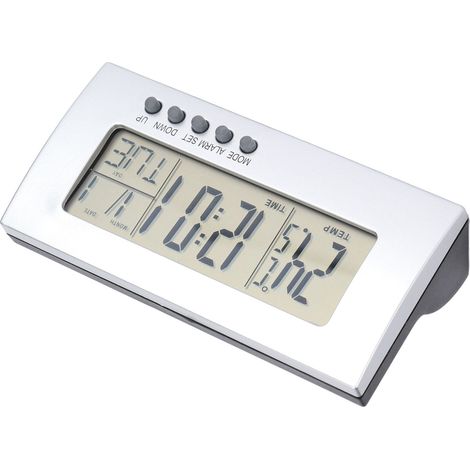 Multifunktionales digitales Innenthermometer mit Weckerfunktion (1/5)