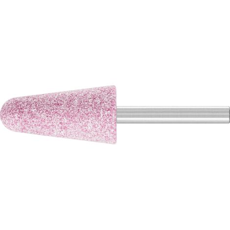 PFERD TOOLS STEEL Schleifstift Kegel Ø 20x40mm Schaft-Ø 6 mm A60 für Stahl- und Stahlguss 10 Stk