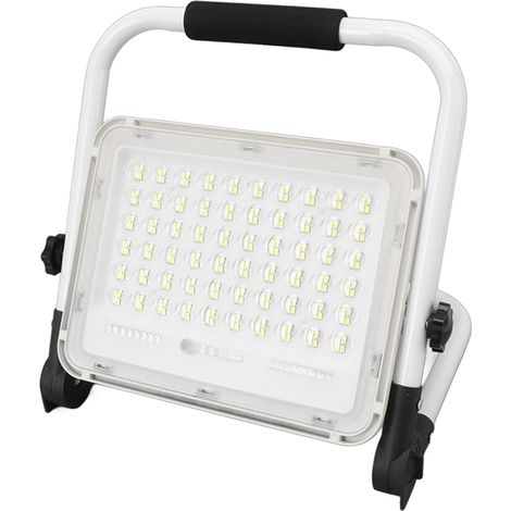 Projecteur LED portable haute luminosité 200 W pour usage extérieur, urgences et marchés nocturnes. (1/5)