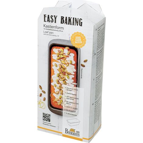 Birkmann "Easy Baking Loaf Pan, Metallo, Grigio, 25 cm (1/5)