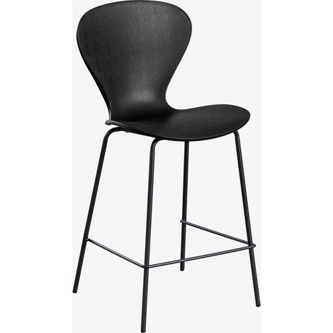 SKLUM 2er-Pack Uit-Hocker  ↑65 cm                  Schwarz               