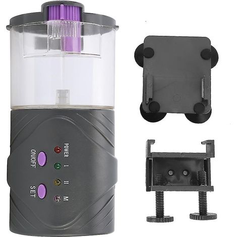 Distributeur automatique de nourriture pour poissons d'ornement - machine d'alimentation à minuterie intelligente (1/5)