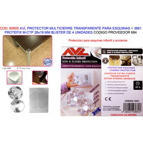 Avl protefix transparente Ecken 26x19 mm