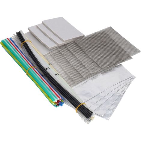 Tiges de soudure plastique 106 pièces, 12 couleurs pour réparation de pare-chocs ABS PP PU PE PA PC TPO (1/5)