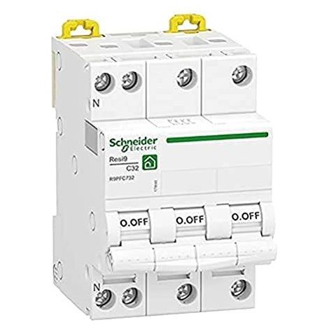 Schneider Electric Resi9 XP Interruttore da 3 poli 32A neutro