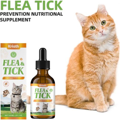 Gouttes pour le soin du corps du chat - nettoyage doux et soin quotidien confortable pour la peau de votre chat - 60 ml (1/5)