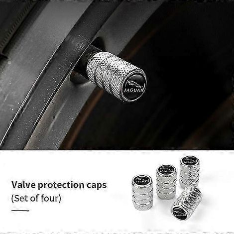 bouchons de valve de pneu pour Jaguar XF XJ XFR XKR S-Type F-Type X-Type F-Pace I-Pace E-Pace XJR XE shry (1/4)
