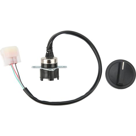 Manette de papillon universelle pour excavatrice XGMA XG815 XG822 XG823 XG825 XG836, interrupteur sélecteur de carburant, pièce de rechange, bouton rotatif, compatible avec commande d'accélérateur. (1/5)