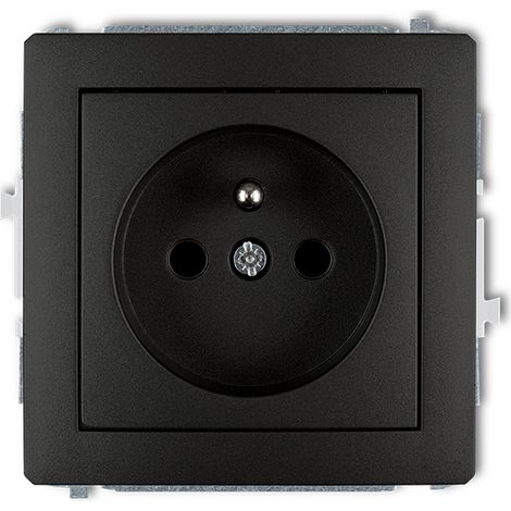 12DGP-1ZP MECH.SOLT.SINGLE 2P+Z DECO MATTE BLACK