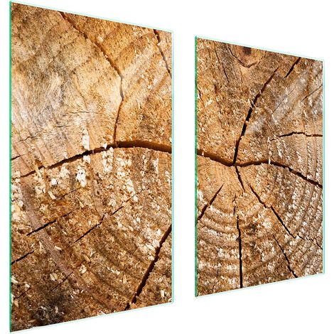 PLACA PROTECTORA DE VIDRIO PARA COCINA 65x52 MADERA (1/5)