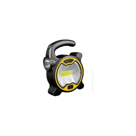 Tragbare, wasserdichte COB-LED-Laterne – Notfallscheinwerfer – Wiederaufladbar – Für Arbeit, Outdoor-Aktivitäten wie Wandern und Camping – Crezuo (1/4)