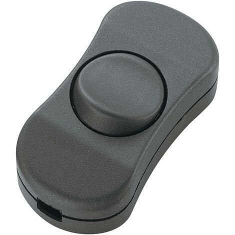TRU COMPONENTS TC-R13-901 Schnurschalter Schwarz 1 x Aus/Ein 3 A 1 St. (1/4)