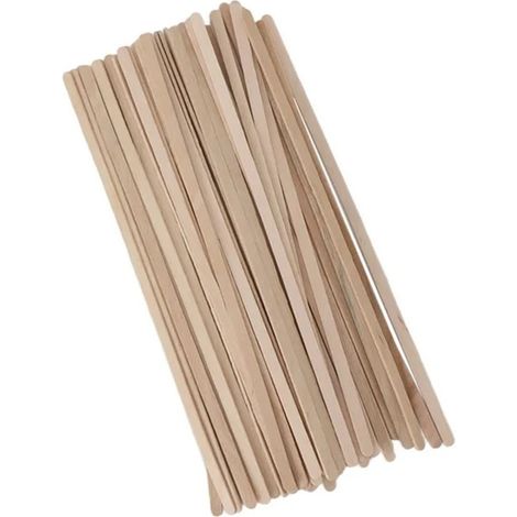 Palitos para remover de madera de abedul, 500 unidades para cafeterías. (1/5)