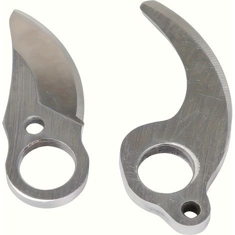 Accessoires pour sécateurs électriques : Lames supérieure et inférieure (lot de 2) — Résistantes à la rouille et tranchantes (1/5)