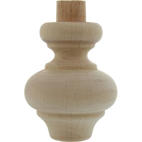 PIEDE IN LEGNO ONTANO 53012 70X 84 MM- 8,0 pz