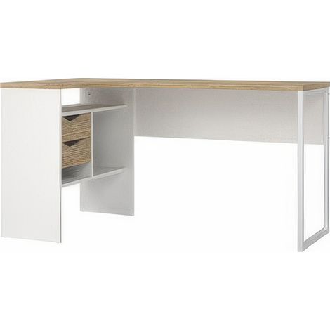 KIT SCRIVANIA FUNCTION PLUS ANG 145X81X77CM BIAN/QUER