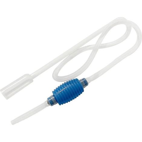 Siphon et nettoyeur de gravier pour aquarium et bassin de 1,7 m - Pompe siphon manuelle pour aquarium ( )