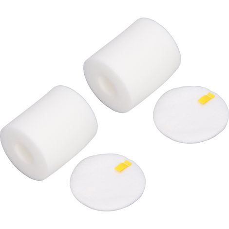 Kit 2 Filtres Coton pour Aspirateur NV500 NV501 NV502 NV503 NV505 NV510 NV520 UV560 XFF500 (1/5)