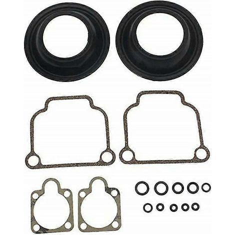 Kit de réparation de carburateur comprenant des joints à membrane et des joints toriques, compatible avec les BMW R65, R75, R80 et R90 Airhead CV 32 mm et des accessoires pour carburateur Bing. (1/5)