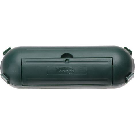 IP54 protective housing for garden extension cables – Green (1/3)