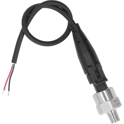 Capteur de pression en acier inoxydable 4 à 20 mA, filetage 1/8 po 27 NPT, transducteur de pression pour eau, huile et gaz, 0 à 10 MPa (1/5)