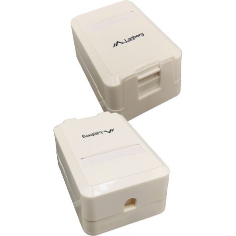 Caja de montaje en superficie para módulo adaptador Keystone (1/5)