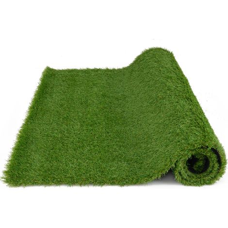 COSTWAY Artificial Grass Turf 125 x 185 CM Dog Grass Mat Potty Training Rug (1/5)