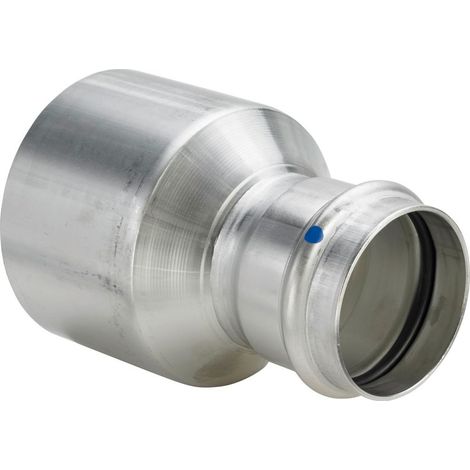 Viega Reducción LF Sanpress Inox Sanpress Inox XL LF, d1 76,1, d2 54 acero inoxidable Modelo 2315.1XLLF, 666408