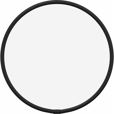 Maison Exclusive - Specchio da Parete Nero Ø 20 cm Rotondo
