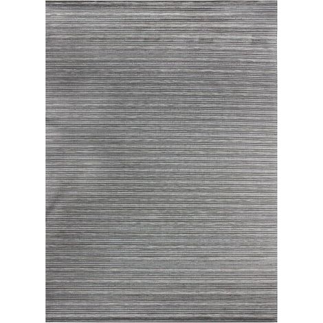 NAROSKI - Tapis scintillant pour intérieur-extérieur argent 120x170 (1/5)