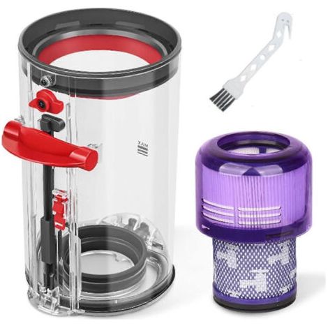 LAN Bac à poussière et filtre de rechange pour aspirateur V11 V15 SV14 SV15 SV22 - Accessoire de collecte de poussière B (1/5)