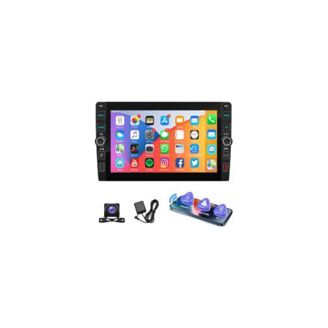 Autoradio 9" Carplay 2 DIN Android 15 32/64G avec écran tactile GPS NAVI RDS FM Bluetooth Wifi - 1+32G CAM (1/5)