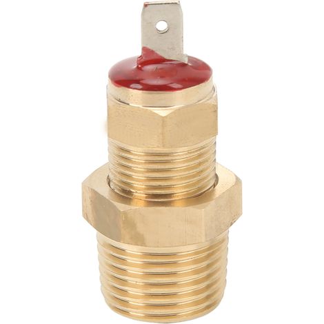Eosnow Elektrischer Kühlventilator-Thermostat-Temperaturschalter 185 bis 175 Grad Thermosensor 3/8-18 NPT