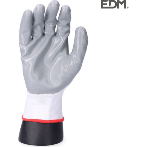 DIY-Handschuh aus nitrilbeschichtetem Polyester, Größe 10, EDM (1/2)