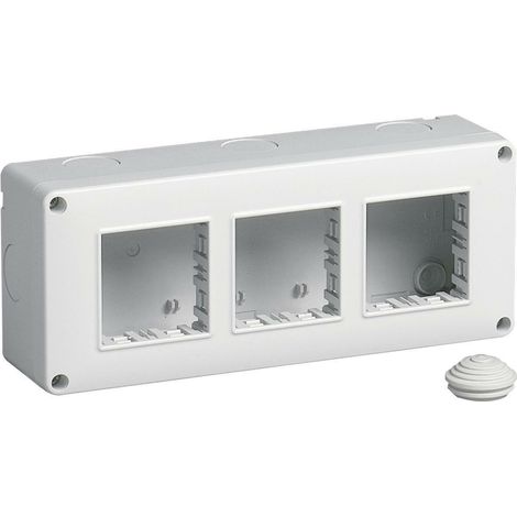 Contenitore da parete IP40 6 moduli Vimar Eikon Plana Arké 14813