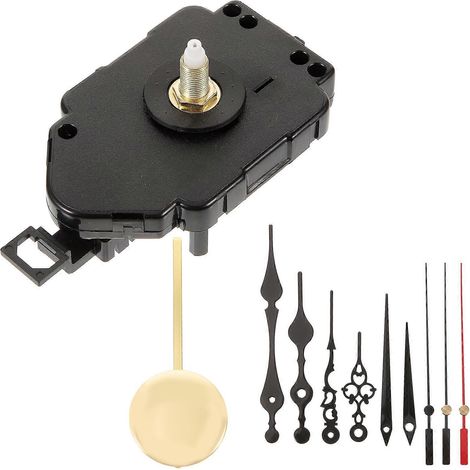 kit de réparation de mécanisme d'horloge murale, mécanisme de remplacement pour horloge à pendule-11X5.5CM (1/4)