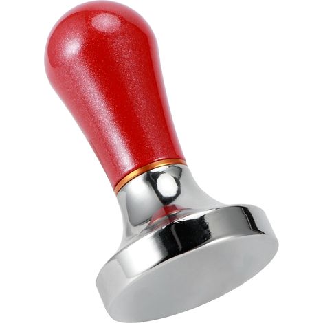 Tasseur à café en alliage d'aluminium, marteau à expresso, marteau de remplissage de café moulu, bâtonnet de tasseur rouge (1/5)