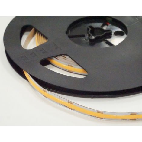 Ruban LED COB480 9W/m jaune 12V-IP20 5m gradable Eco (1/4)