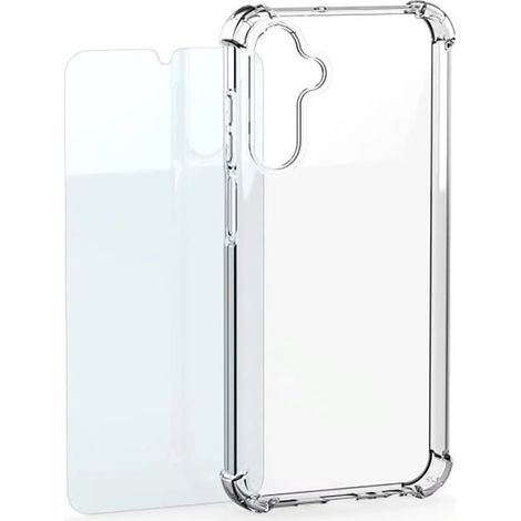 Schutzhülle + Schutzglas-Set für Samsung Galaxy S26 von Mobeen – transparent