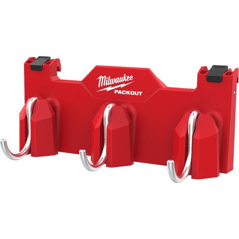 MILWAUKEE PACKOUT UCHWYT BOCZNY Z 3 HAKAMI