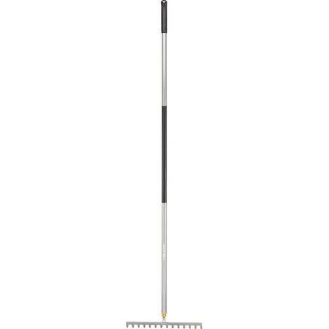 Rastrello Ergonomico Fiskars con Manico in Alluminio (1/3)