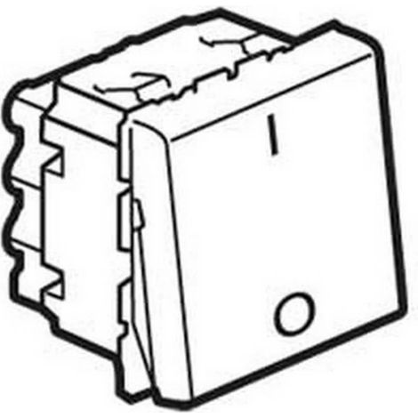 Legrand 077050 Prog Mosaik bipolarer Schalter – 2 mod – 20 AX – weiß