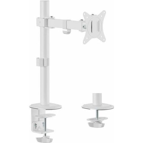 Equip Staffa di montaggio articolata per monitor da tavolo da 17“-32”, bianco (1/5)