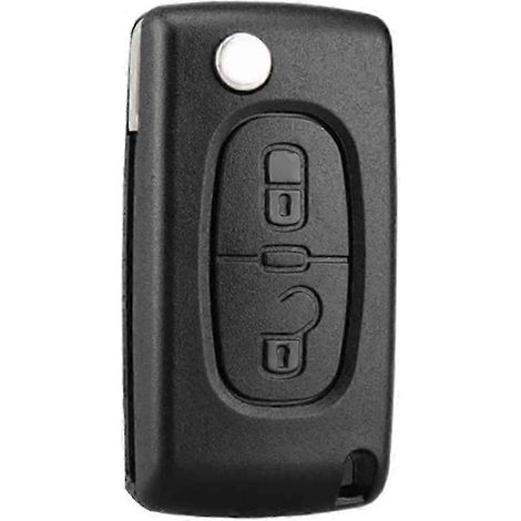 Coque de clé à 2 boutons Peugeot 207 307 308 CE0536 (1/2)