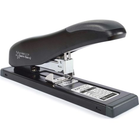Rapesco 1276 ECO HD-100 Cucitrice per Alti Spessori, Capacità 100 Fogli, Nero (1/4)