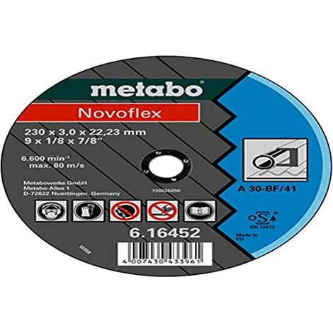 Metabo 616448000 Brake Nofoflex - 150 x 3 x 22,23 mm - Acier