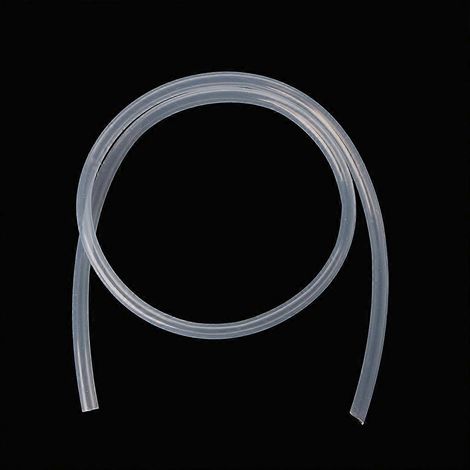 Tube en silicone alimentaire transparent de 1 m, diamètre intérieur 8 mm x diamètre extérieur 10 mm (1/5)