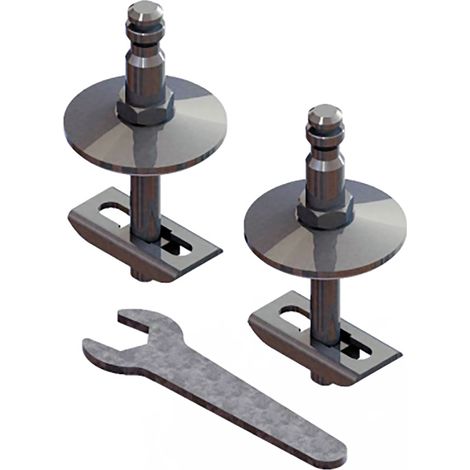 LAUFEN LF Befestigungselement für WC-Sitze für WC-Sitze Pro H898965/6 Val H894281, H8949670000001 (1/2)